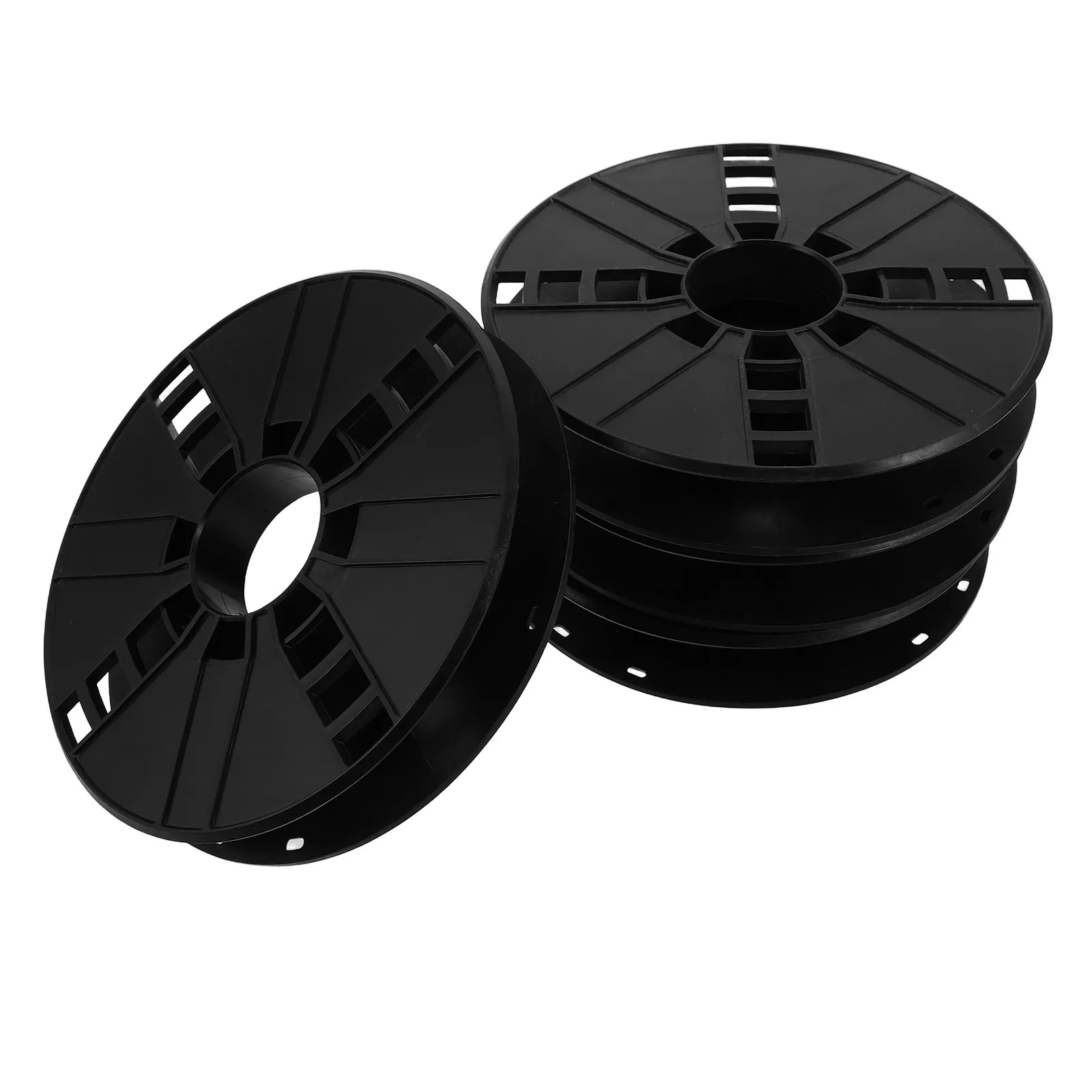 

4Pcs Filament Spool Container Reel for 3D Printers Compatible with Pla Petg Cable Management Stable Wire Reel Holder
