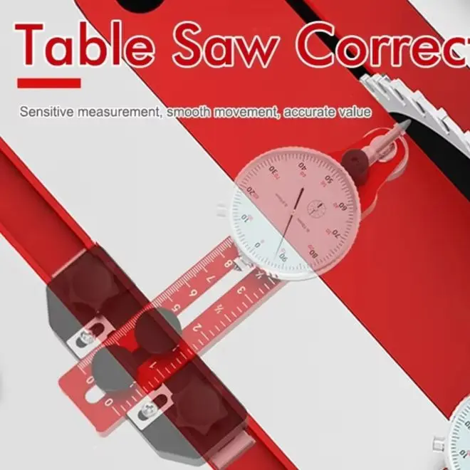 Aluminum Alloy Table Saw Corrector for Parallel Alignment with T Track Fences 30 45 50/66 74 in For Woodworking