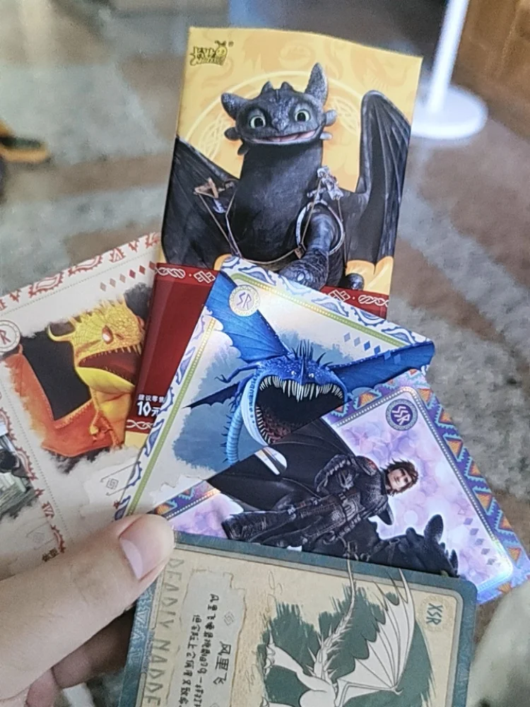 Echte KAYOU How To Train Your Dragon Vol.1 Wind Bag Dragon Search Collection Card Toothless Movie Tv Anime Collection Cards