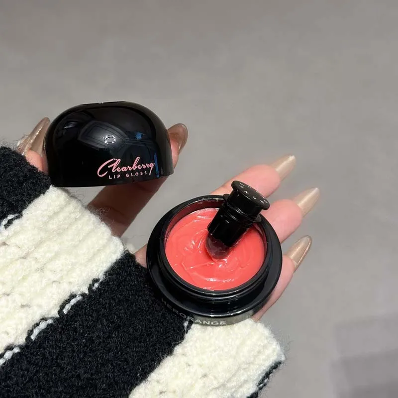 ベリーソリッドリップグロス 保湿とリッチな発色で魅力的な唇を演出 ソフトブラシヘッド クリアウォーターミラー リップグレイズ