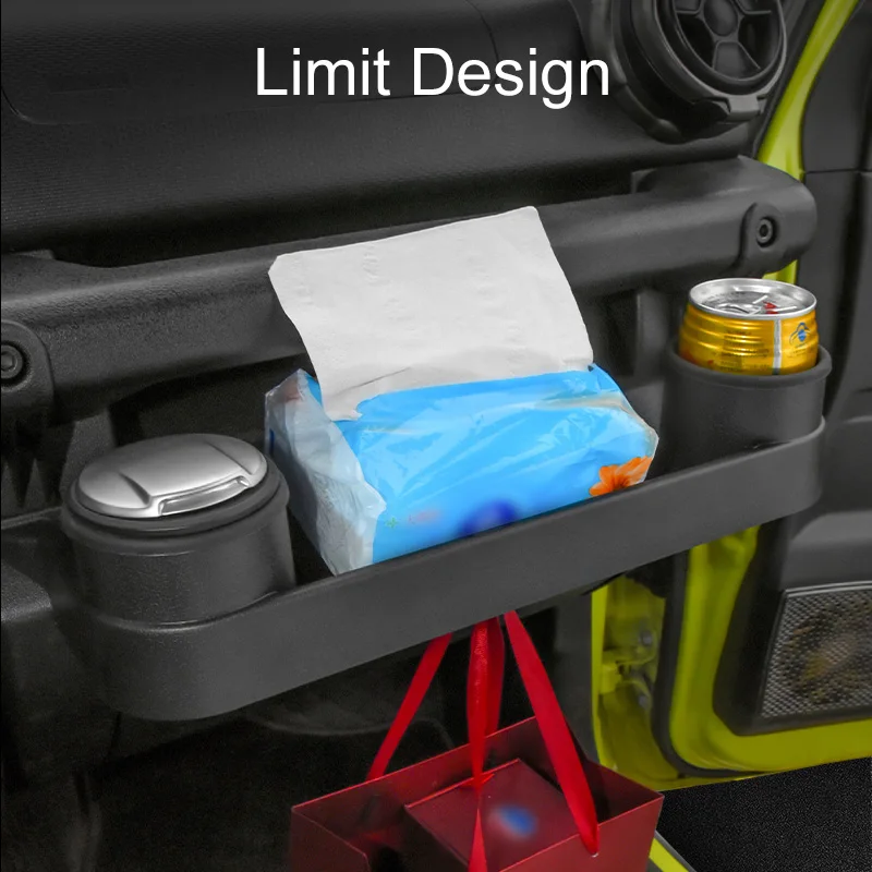 Organizador de almacenamiento para el pasajero, caja de almacenamiento de consola central para Jimny JB64, JB74, 2024, 2023, 2022, 2021, accesorios interiores