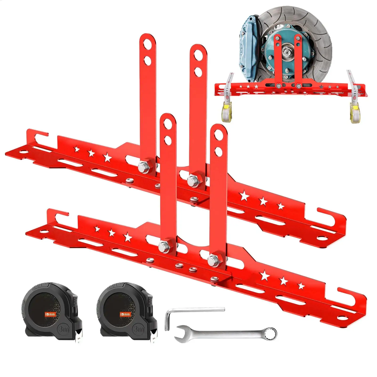 Alignment Tools Automotive Toe Alignment Tool Tire Wheel Accessory for Car Industrial Truck Repair Bike Commercial Boat Vehicle view 3