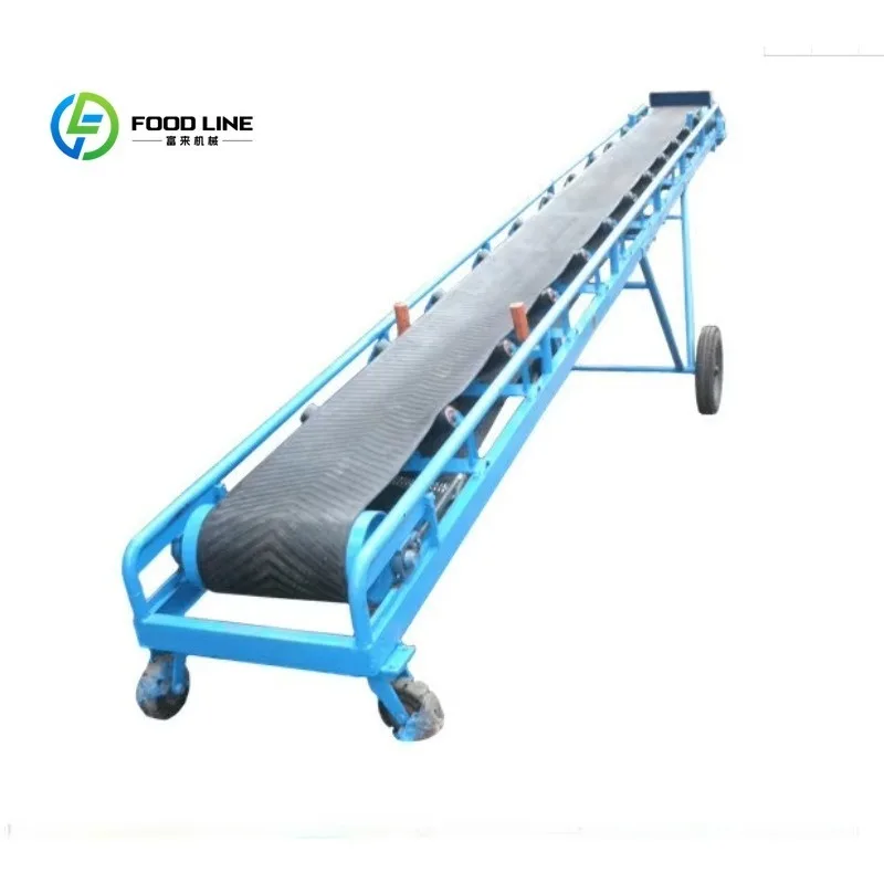 Industrial Electric Conveyor System Belt Machine for Warehouse Logistics and Packing Line Use