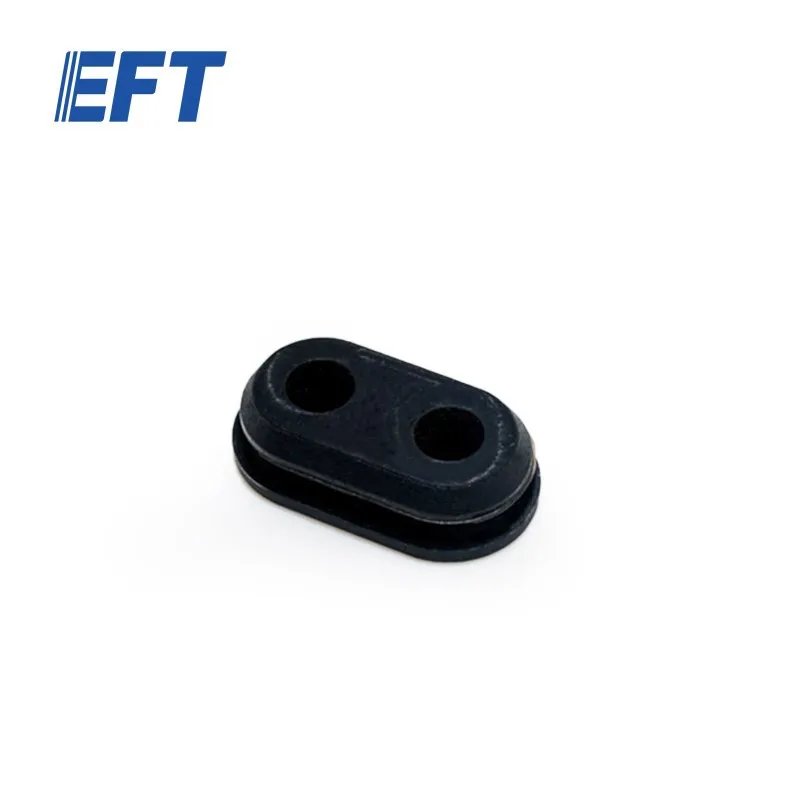

10PCS EFT double hole seal finished 32 * 18 * 9/oval, silicone plug cap