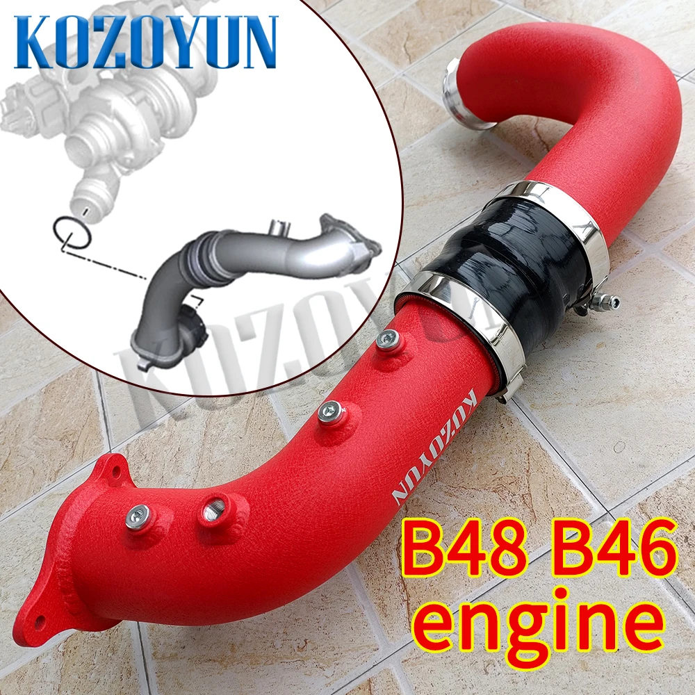 

3'' Intake Charge Pipe fit for BMW B46 B48 2.0T X3 X4 X5 X6 Z4 G01 G02 G29