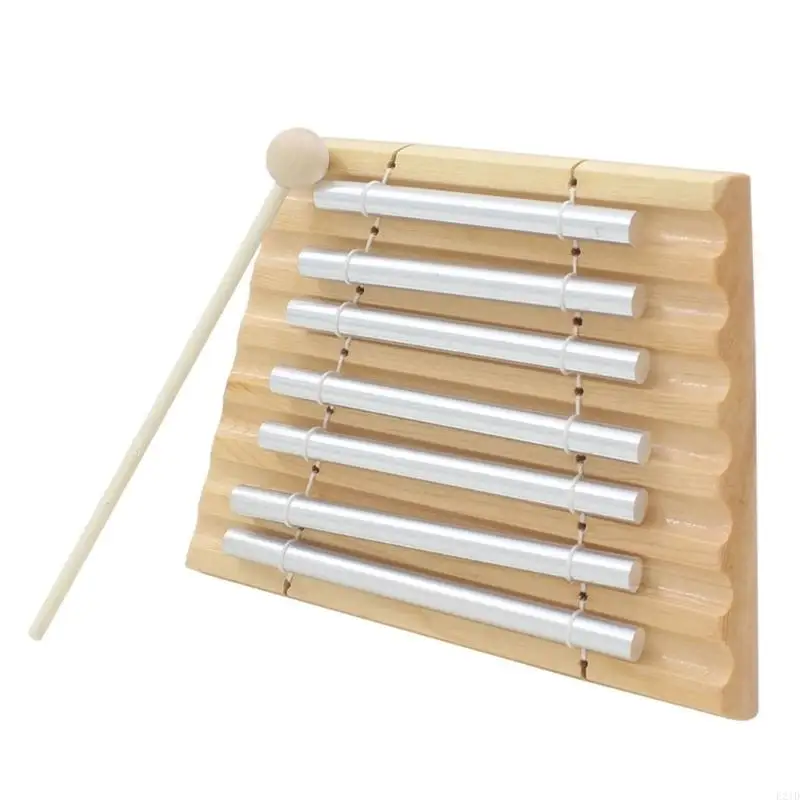 7 Note Wooden Wind Musical Instrument Educational Musical Toy For Early Education And Classroom Use Enduring