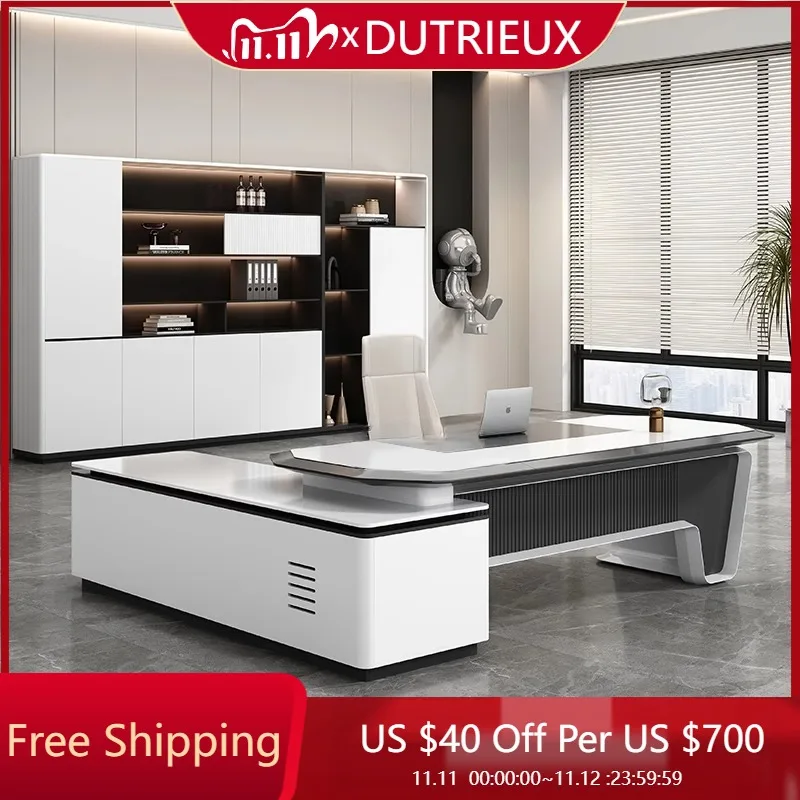 

Corner Office Desk Filing Cabinets Storage Minimalist Floor Stand Up Office Desk Design Work Mesa De Escritorio Desk Furniture