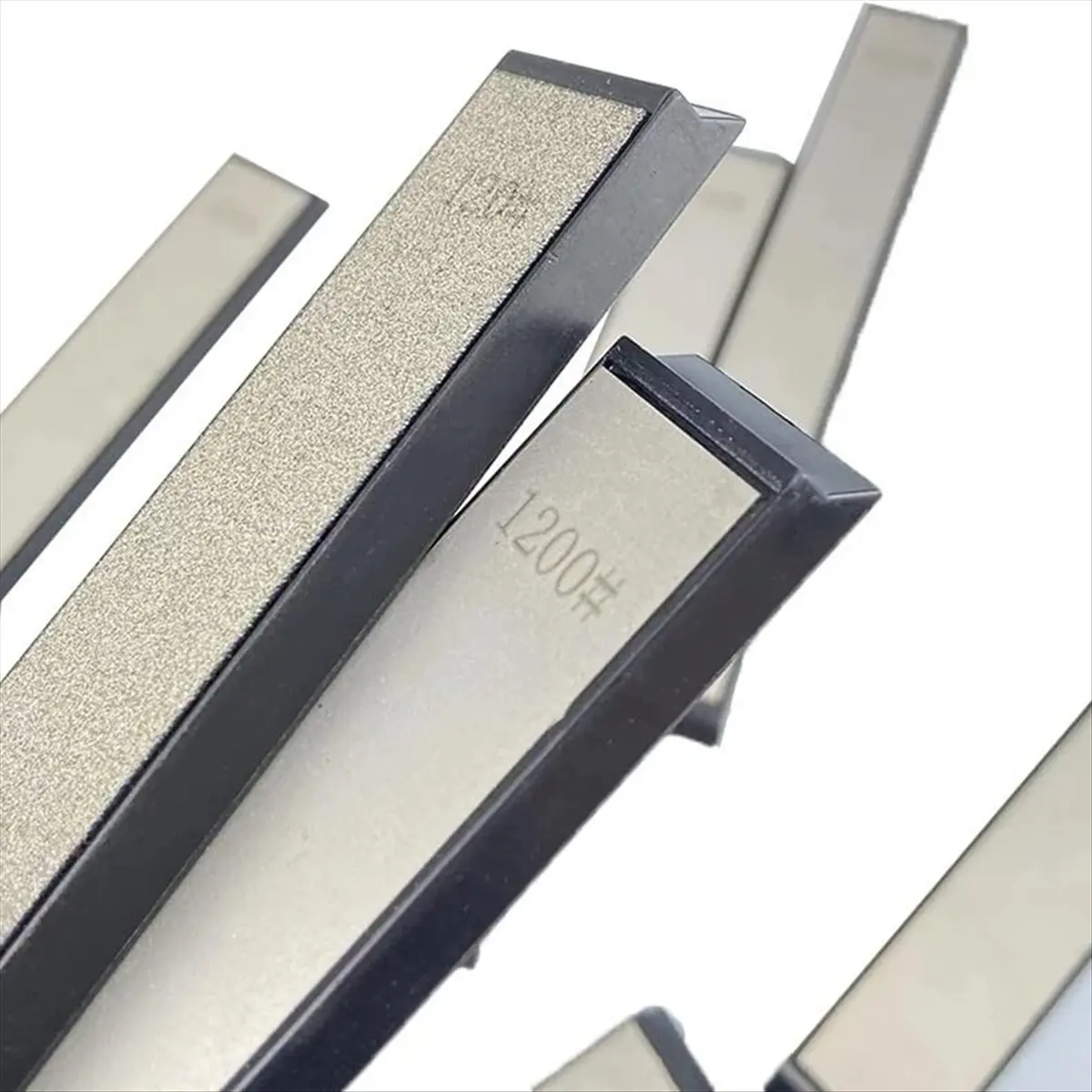 A77K  Sharpening Stones,6 Whetstones-240/400/800/1200/2000/3000,1Leather Strop,1 Knife Sharpening Angle Guide