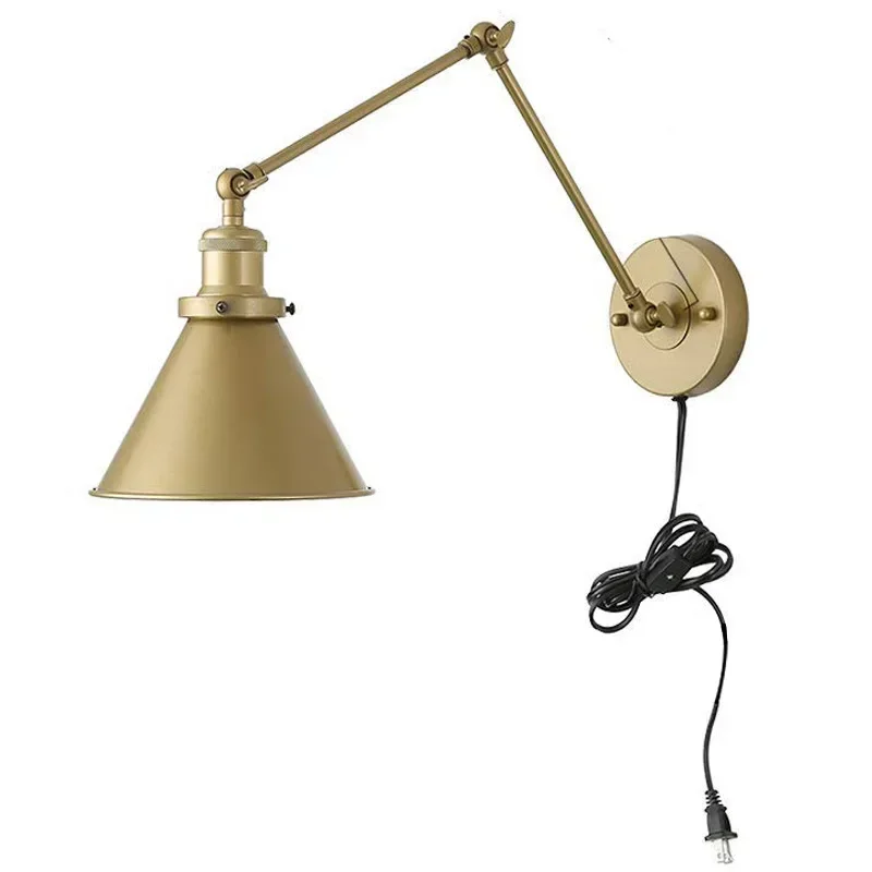 

Retro Wall Lamp Bedroom Staircase Hallway Atmosphere Lighting Fixture Indoor Lamps