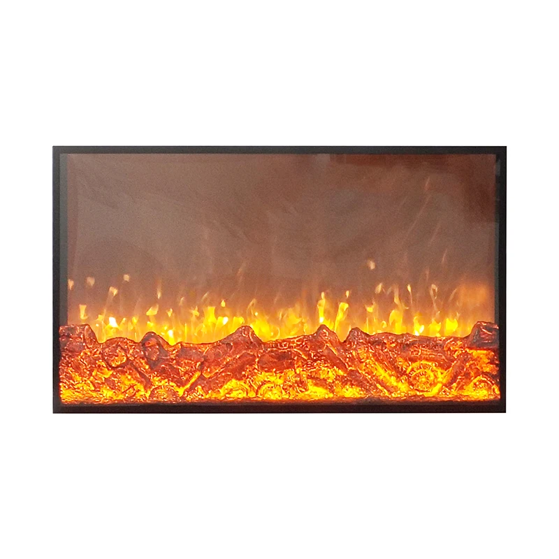 Fireplace 3D Intelligent Atomizing Fireplace Embedded Home Electronic Simulation Flame Decorative Electric Fireplace