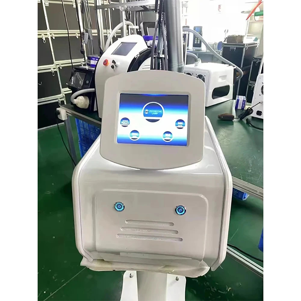 2024 2000W Professional Q-SWitch Nd Yag Laser Tattoo Removal Device Pigmentation Removal Carbon Laser Peel Machine