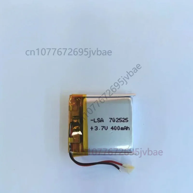 702525 Lithium Polymer Battery 350mAh 3.7V For Temperature & Humidity Meter LED Lights Beauty Instrument Smart Wearables