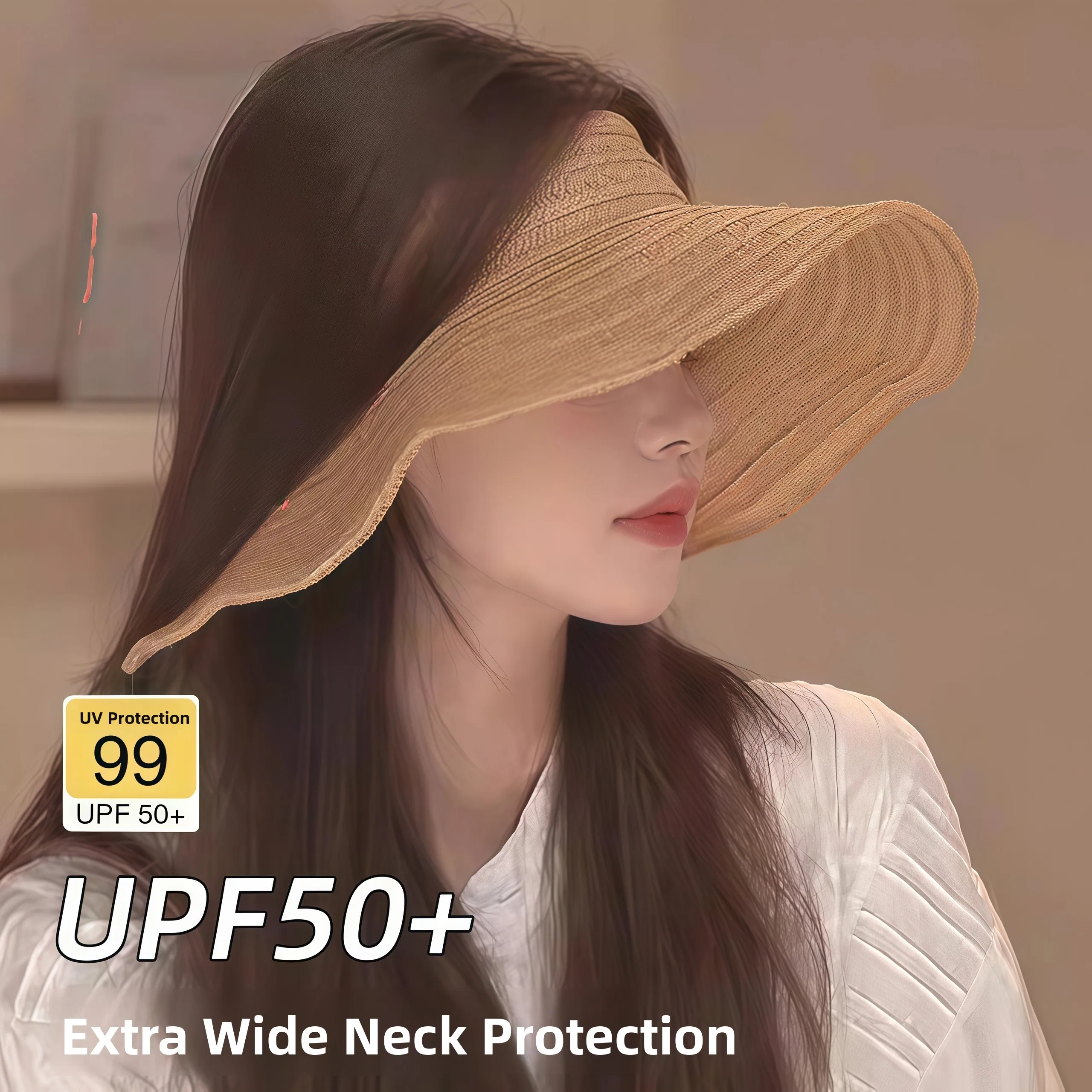 nouveau-chapeau-de-paille-pliable-anti-uv-a-large-bord-et-dessus-ouvert-pour-femme-protection-complete-du-visage-ideal-plage-et-vacances-Ete-2026