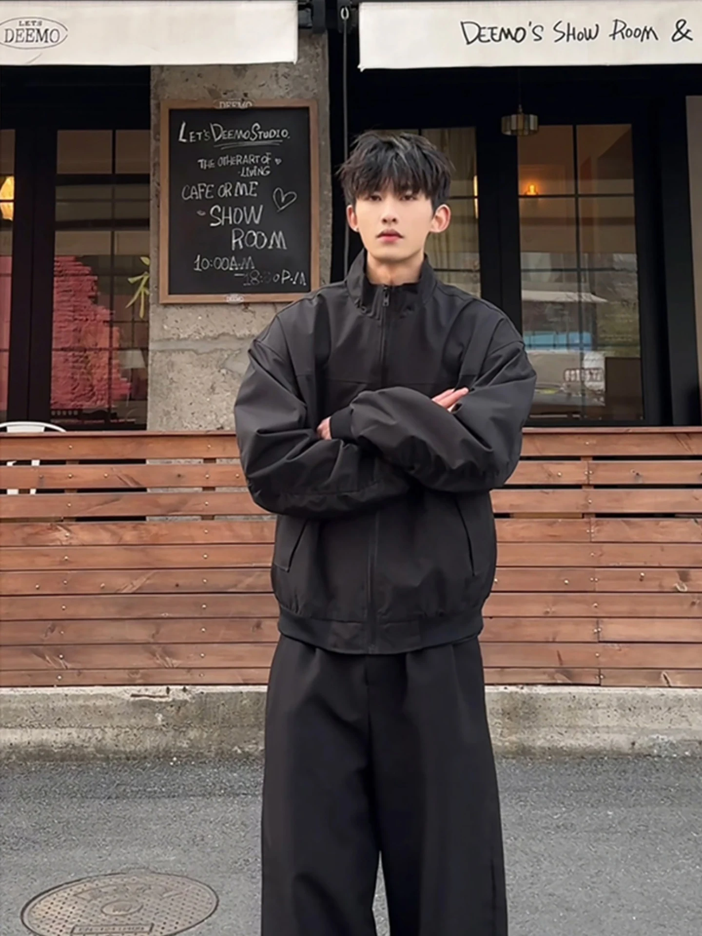 

Bla American Sle Flight Jaet Мужская высококачественная верхняя одежда Cool Hardell Бейсбольная апейская универсальная воротник-стойка