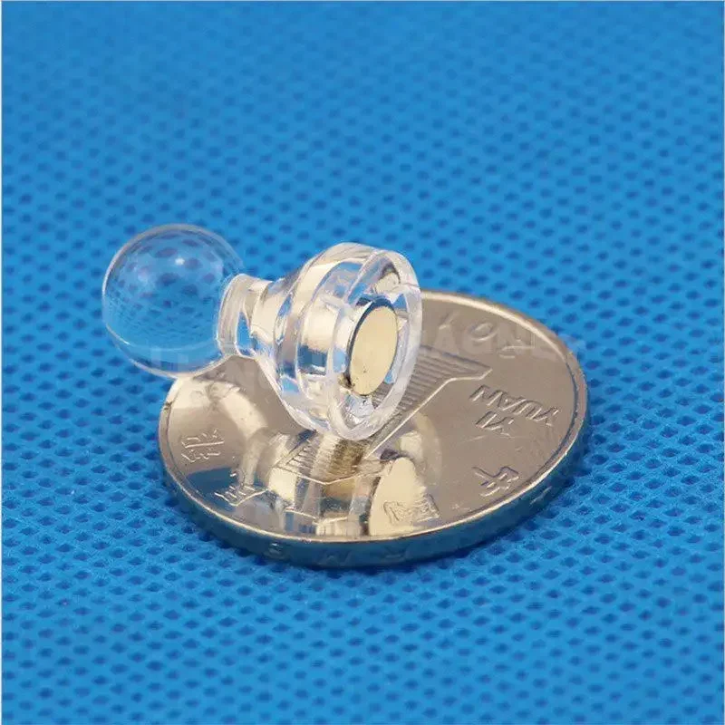 مغناطيس الثلاجة النيوديميوم القوي مغناطيس صغير دبوس الدفع الإبهام السبورة الثلاجة ملصق مكتب المغناطيسي مخروط دفع دبابيس