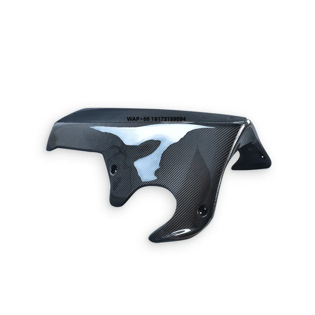 

For H2 Motorcycle Modification Accessories Prepreg Carbon Fiber Lower Tray Large Surround Belly Pan