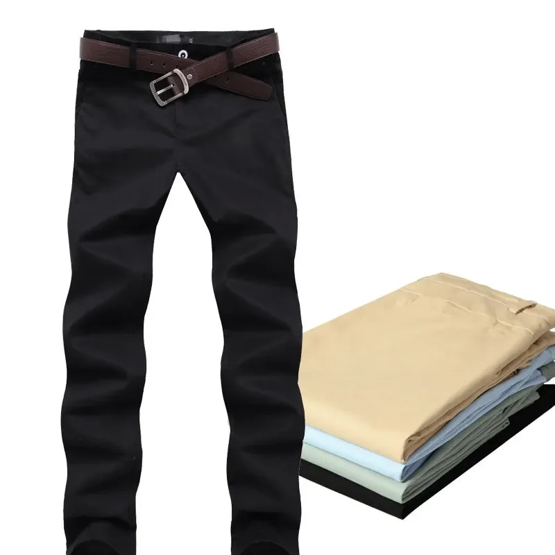 

MRMT 2024 Brand New Spring and Summer Men's Trousers Casual Pants Straight Pants for Male Body Trousers Trawers