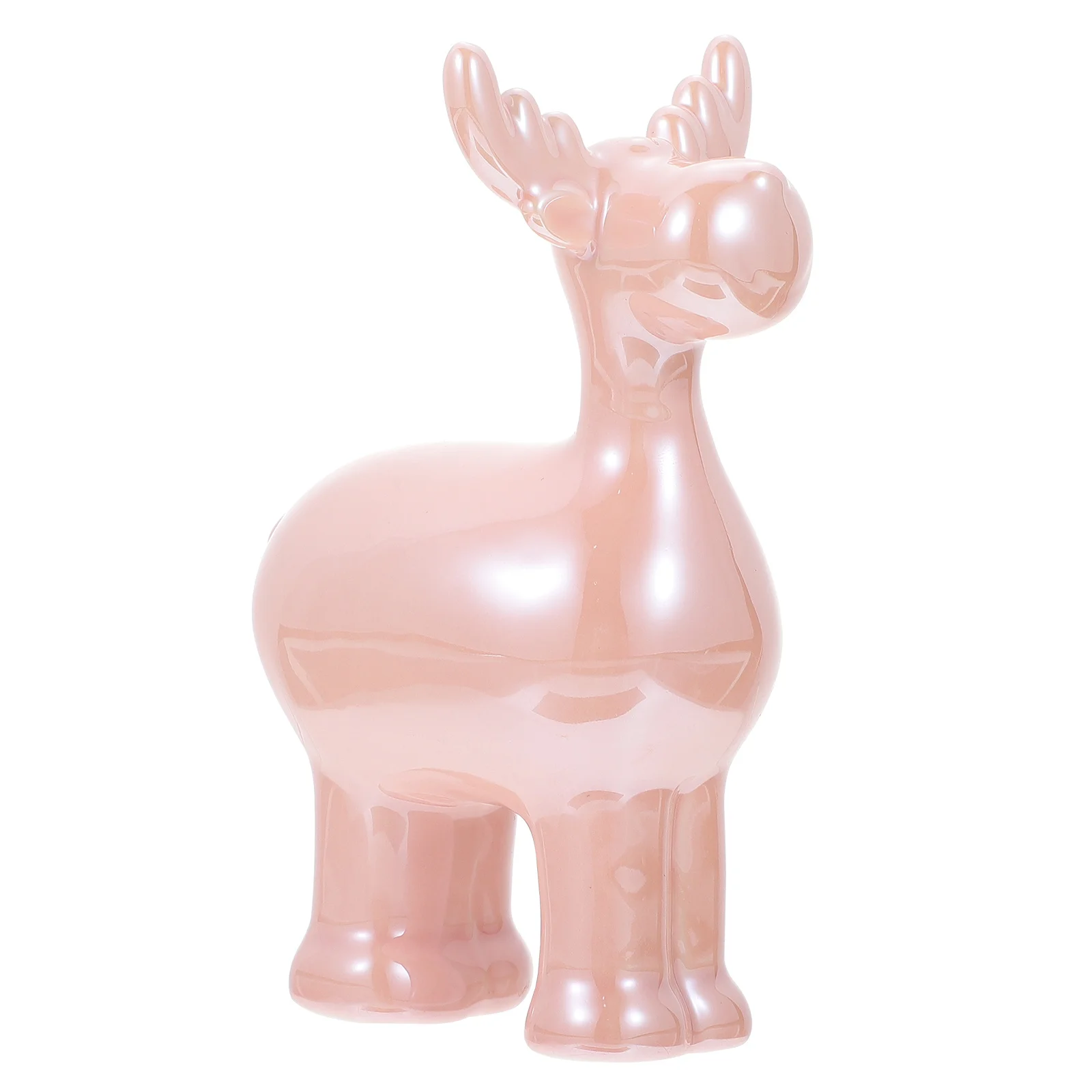 

1Pcs Christmas Reindeer Home Decor Stylish Long-Lasting Desktop Ornament for Festive Party Tabletop Xmas Decoration