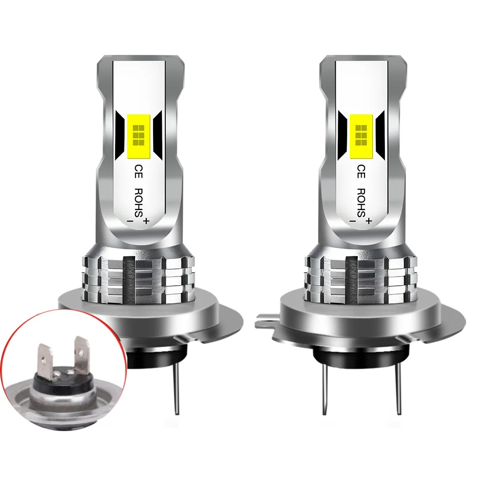 New H7 H4 LED H1 H3 Canbus 9005 9006 Fog Light Bulbs Wireless 30000LM 6000K CSP LED Headlight Car Lamp For Car Driving Auto Lamp