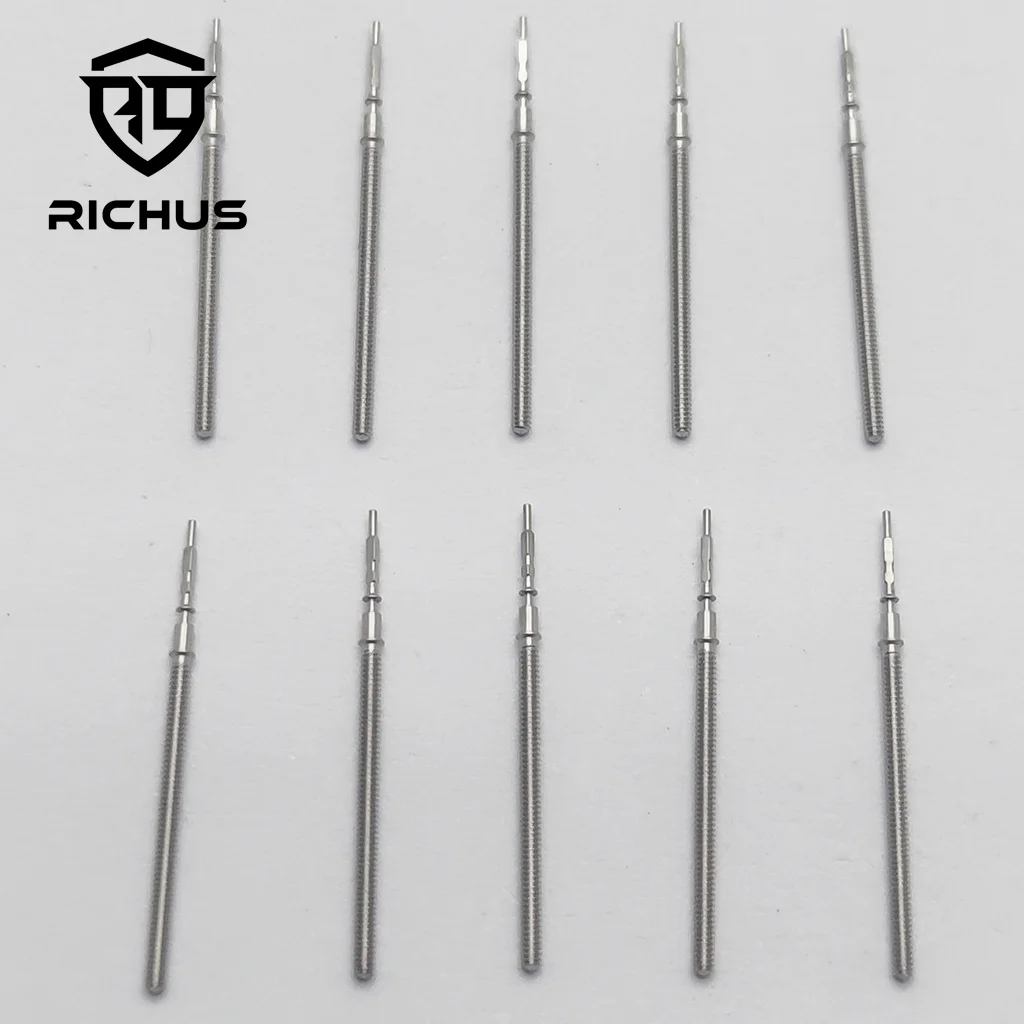 RICHUS VH31 Watch Stem Stainless Steel Fit VH31 VH60 VH61 VH63 VH64 VH65 VH67 VH68 VH83 VH88 VJ24  Watch Parts Crown Stem - view 2