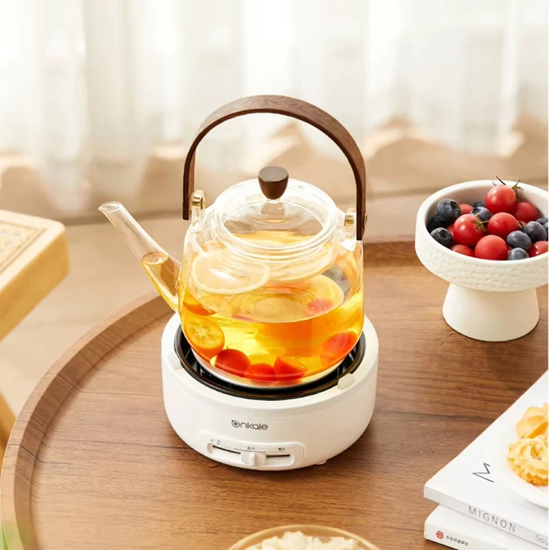 Foldable Electric Cooking Pot 2.0L Rice Cooker Split Type Hotpot Non-stick Fried Pan Travel Electric Skillet 220V