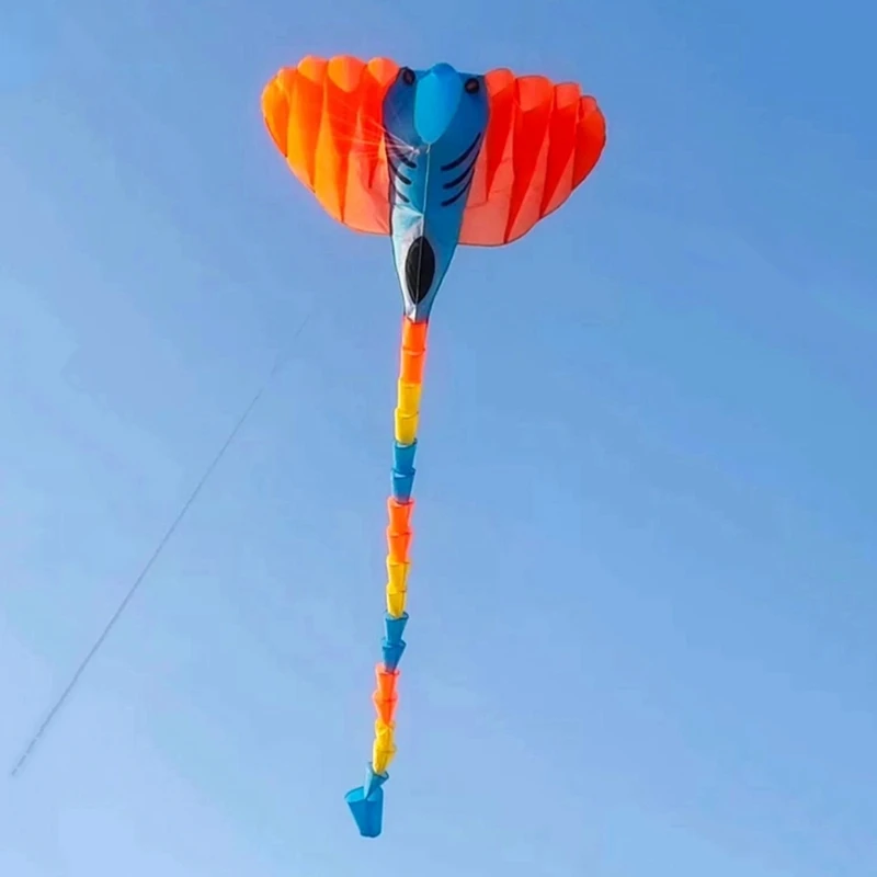 

Free Shipping flying fish kites line fun toys sports wind kites for children batch noisi steel boy giants Inflatable toys kevlar