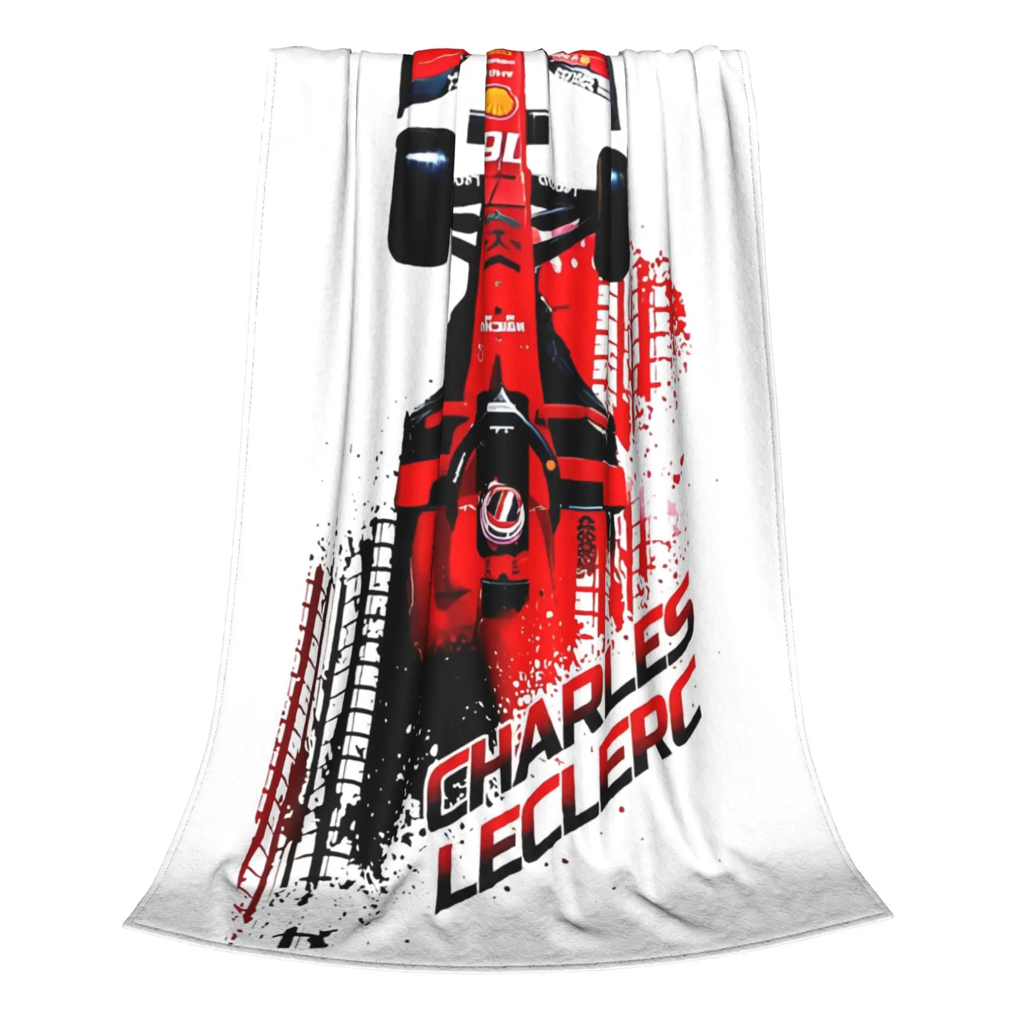 Moto Charles Motorcycle Racing 16 Blankets Leclercc Fuzzy Awesome Warm Throw Blankets for Home Restaurant Spring Autumn