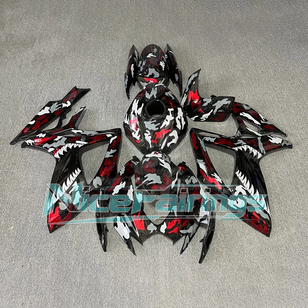 Perfect Fitment for Suzuki GSXR600 GSXR750 2006 2007 Ready to Install Cowling Injection Fairings GSXR 600 750 06 07 Fairing Kit