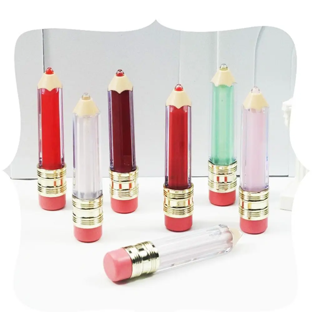 Mini Waterproof Pencil Shape Lip Gloss Moisturize Natural Water Gloss Lip Glaze Water Glow Specular Tinted Lip Oil Women