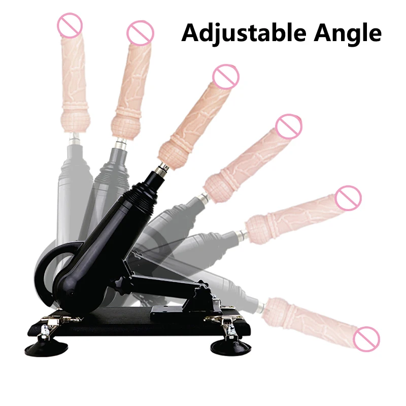 Portable Autotmatic Telescopic Sex Machine Thrust Gun for Women and Men Sex Toys Adjustable Love Machine with 3XLR Attachments