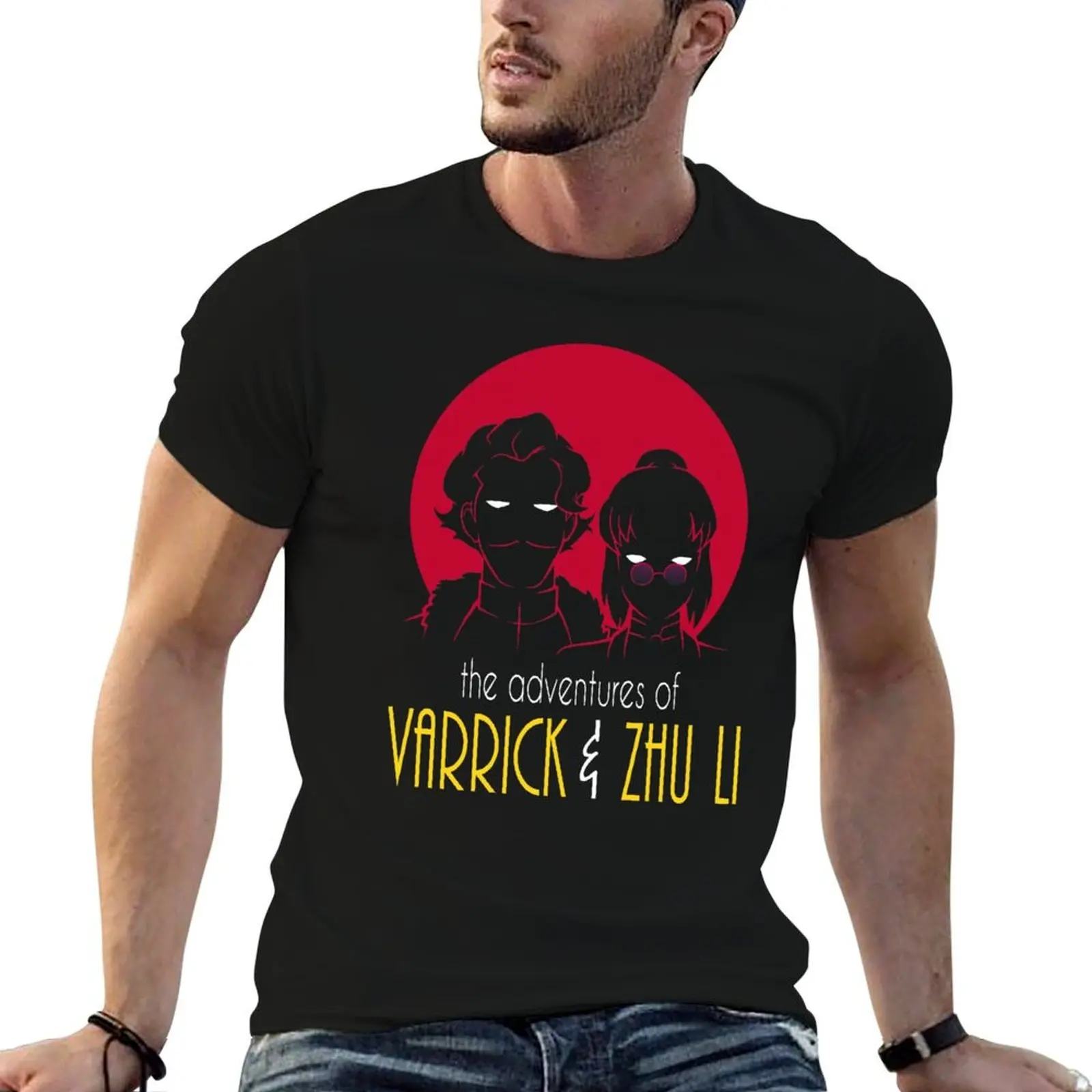 

The Adventures of Varrick & Zhu Li T-Shirt man t shirts graphic man t shirts for men casual funny t shirts man T-shirt