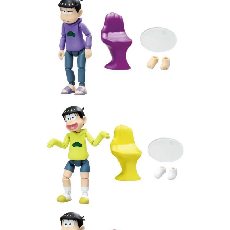 Rement OSOMATSU JYUSHIMATSU Matsuno ChoroMatsu Qversion figura de acción de Anime móvil, modelo de juguete, adorno de colección de regalo