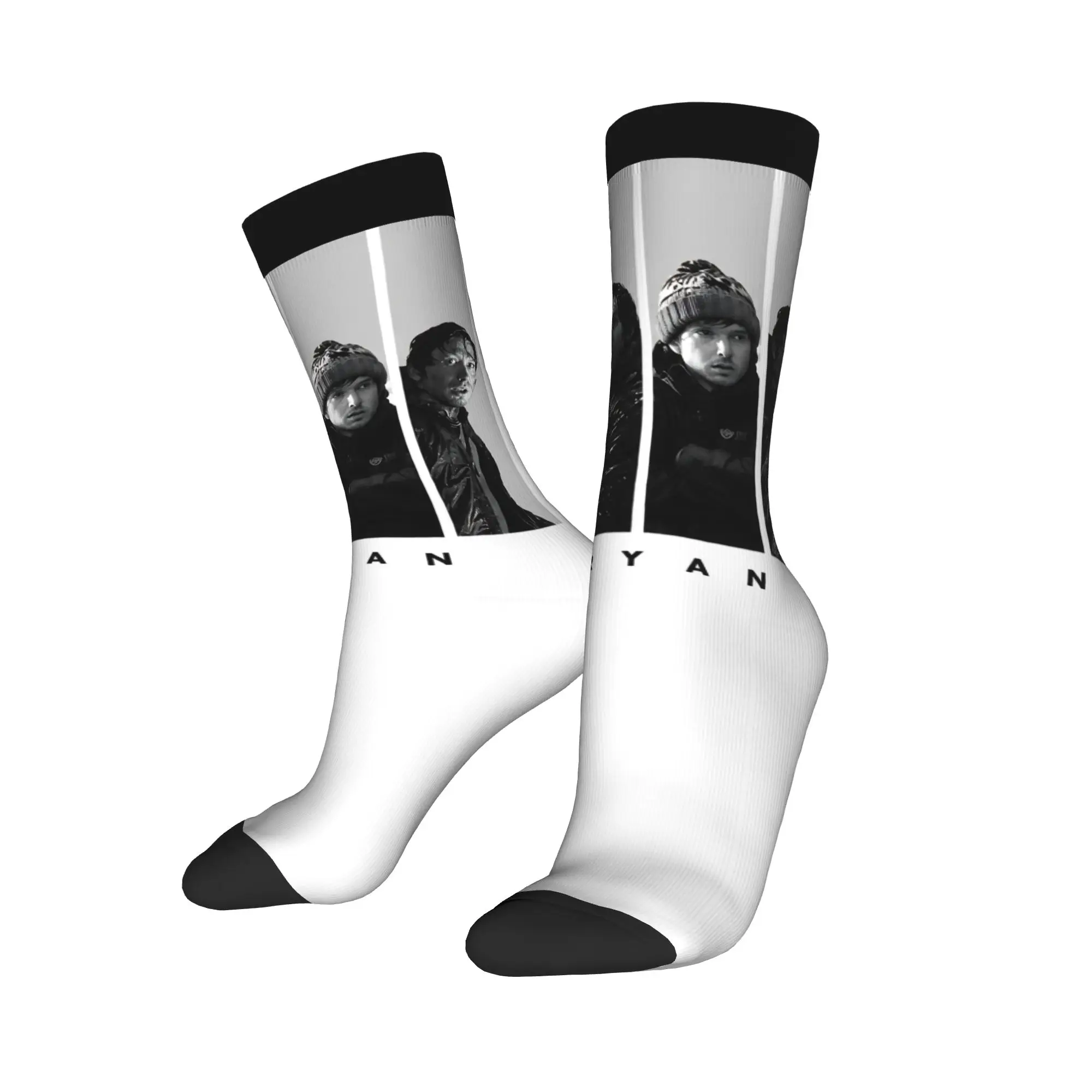 Winter Warm Retro Unisex Austin Abrams as Bryan RE film Socks  Non-slip Football Socks
