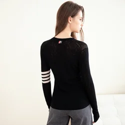 TC-177  Wool women's clothing high-quality women's clothing simple fashion brand autumn new sweater