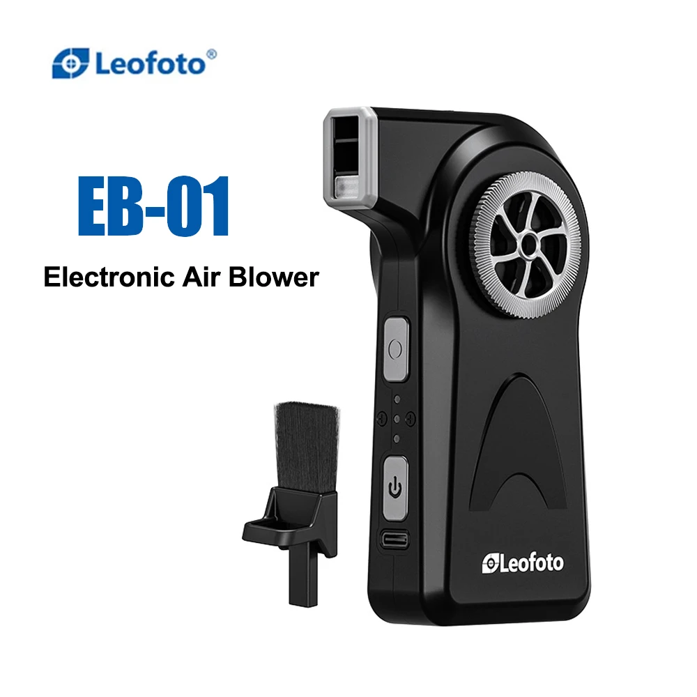 Leofoto EB-01 Electronic Photography Blower Electric Air Blowing Filter Camera Lens Powerful Dedusting VS Nitecore BB2 BB21