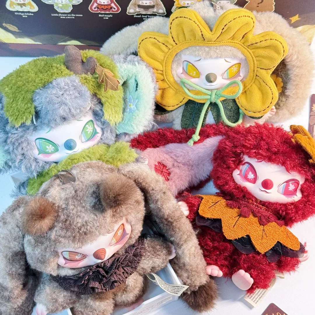 

Плюшевый брелок-подвеска Siinono V2 Ta Whispers Series: Модная мягкая игрушка-украшение, аниме-атрибутика, стильный подарок в слепой коробке