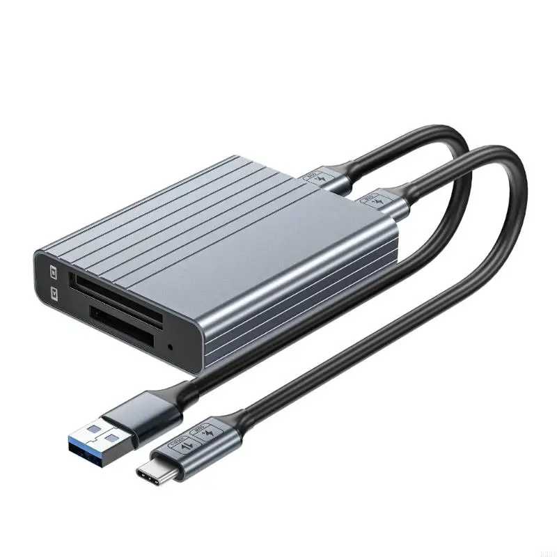 

K32C Type A/B USB 3.1 10Gbps CFCard Reader Portable CFexpressMemory Card Adapter