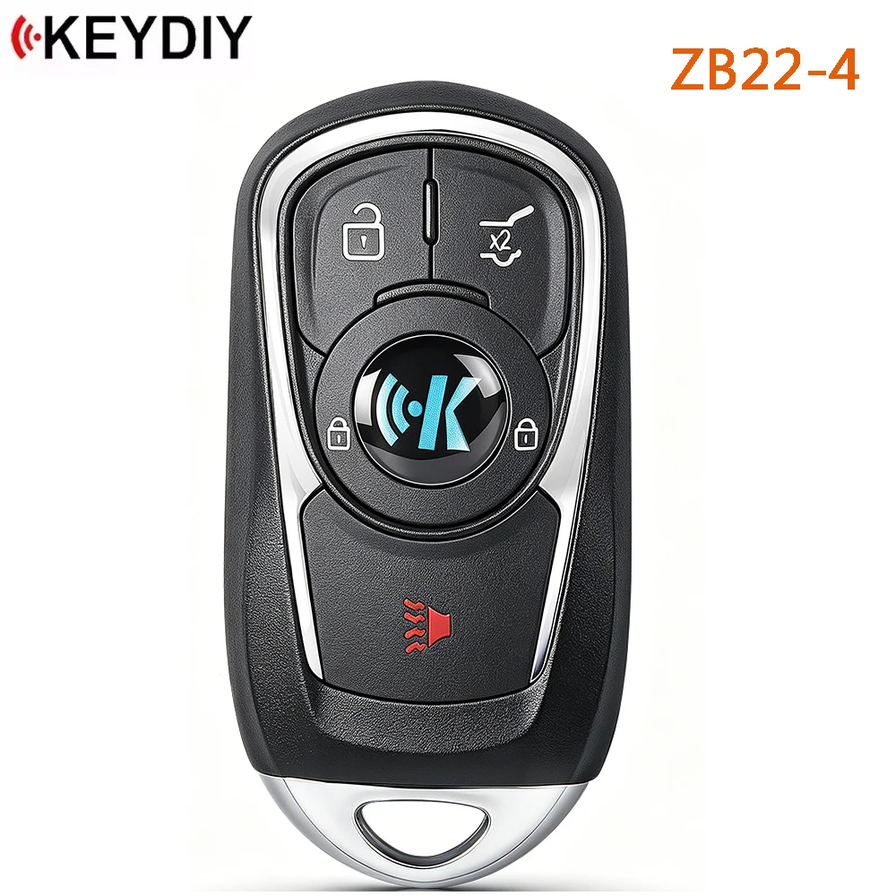 1 Piece ZB22-4 KEYDIY KD Universal Smart Remote Key ZB Series for KD-X2 Generator Tools for More than 2000 Models