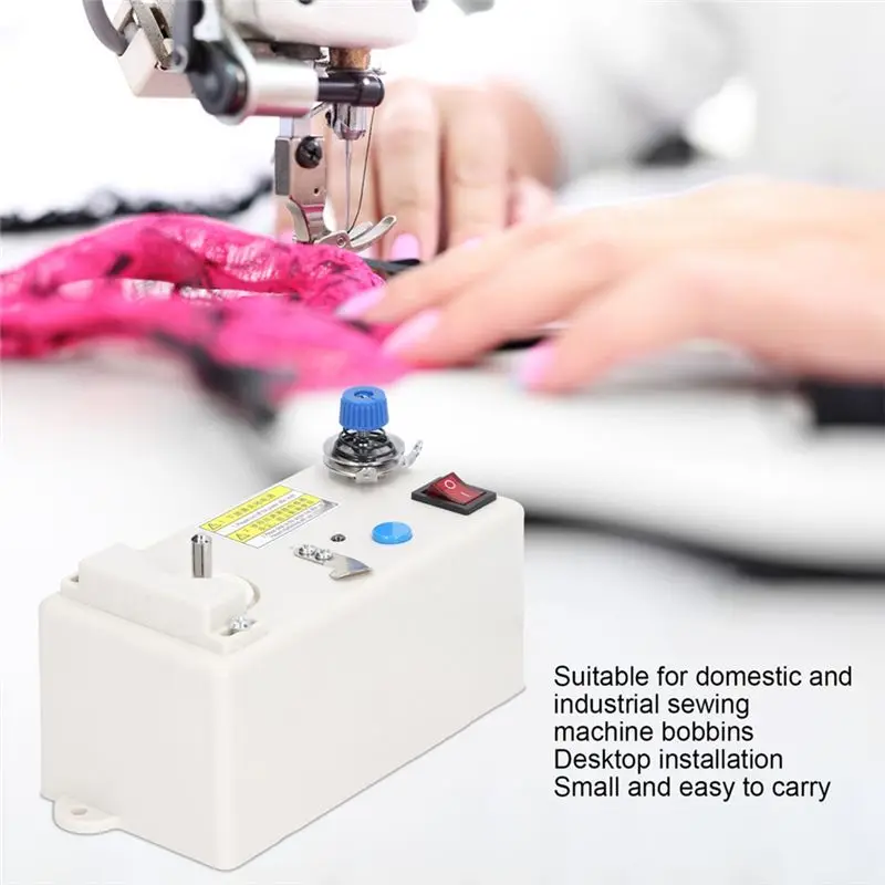 A84G-Intelligent Automatic Bobbin Winder Embroidery Machine Sewing Machine Universal Accessories Time Saving