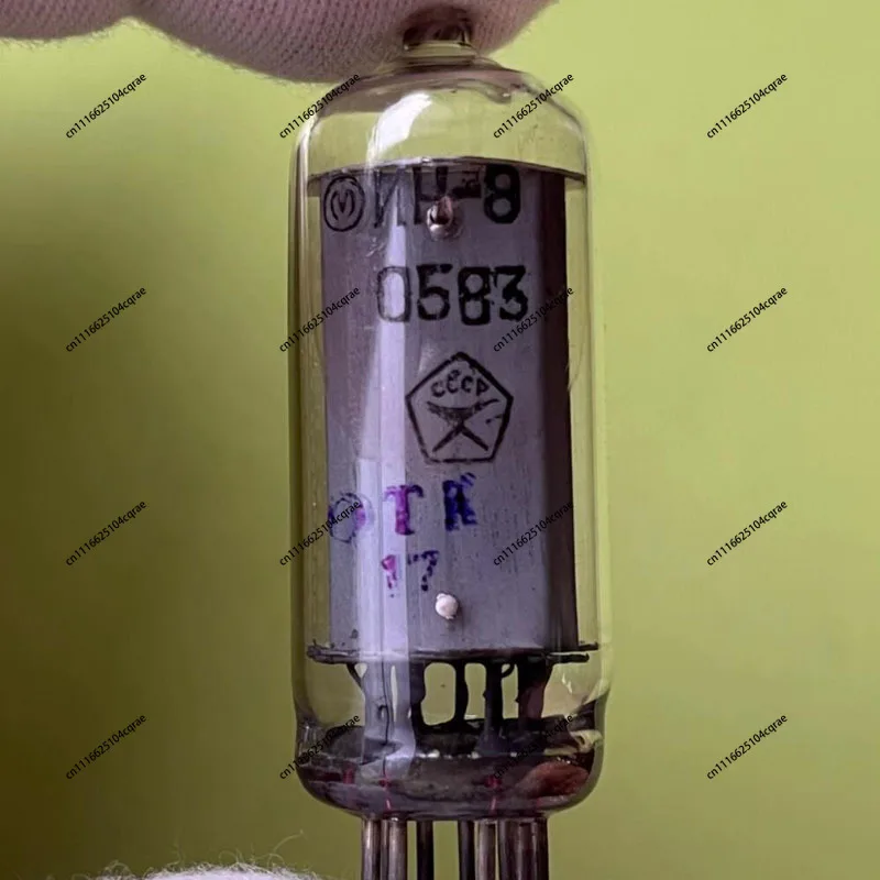 DIY Electronic Glow Clock Nixie Tube with CCCP Logo In8 Brand New in Original Box Former Soviet Union Nixie Tube Retro