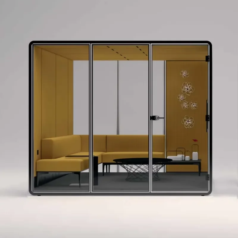 for Office Customized Acoustic Silence Cabin Conference Room Commercial Soundproof Booth Pavilion