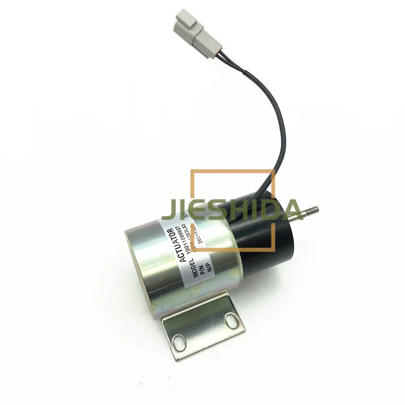 For Parkins Woodward JLG flameout solenoid valve 0300-12E2LS3 actuator flameout switch valve excavator accessories1