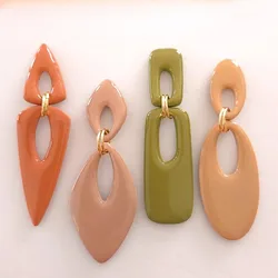 STATEMENT NO DRILL Elongated Daggers Clay Cutter Set | Trending Cutters Boho Abstract Geometric Shape Large Earring Clay Tools