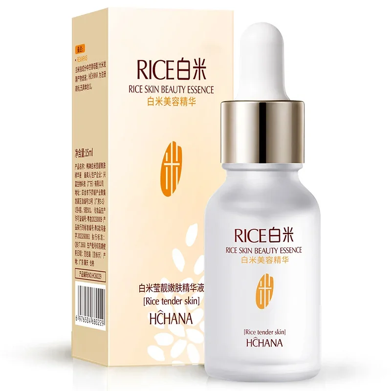 

New White Rice Whitening Serum Face Moisturizing Cream Anti Wrinkle Anti Aging Face Fine Lines Acne Treatment Skin Care Product