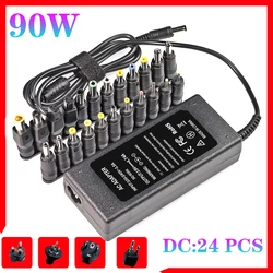 19V 4.74A 90W Universal Laptop Power Adapter Charger for Lenovo Asus Acer Dell HP Samsung Toshiba Laptop with 23 Connectors