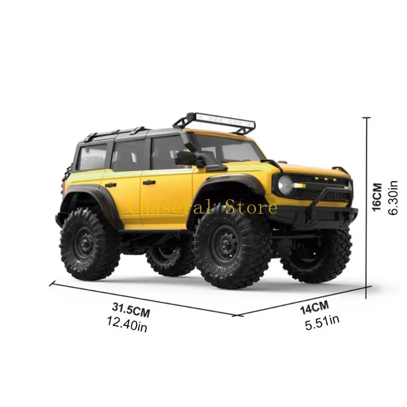 E7CE 1/16 voiture robot à télécommande avec pilotage 4 roues motrices direction en métal jouet pour les enfants