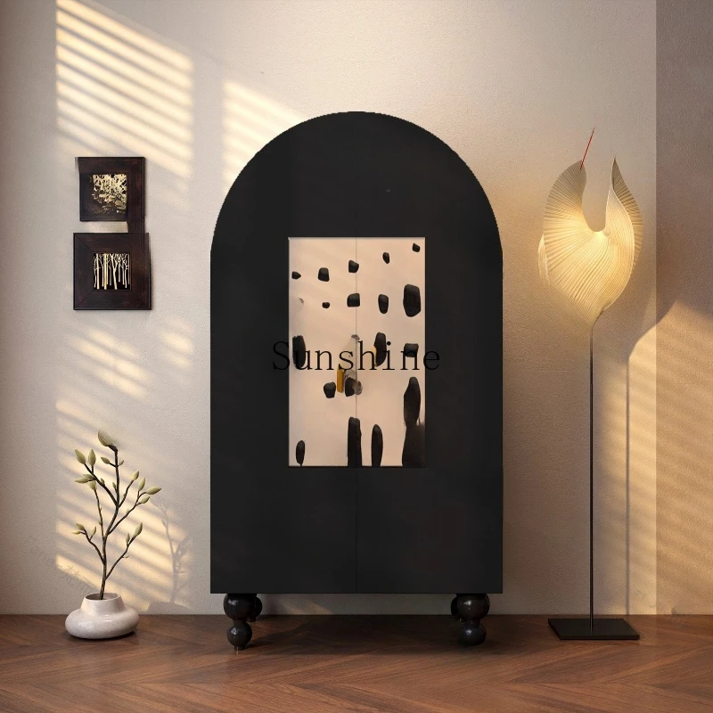 

Simple installation-free bedroom solid wood wardrobe household wall integrated storage cabinet