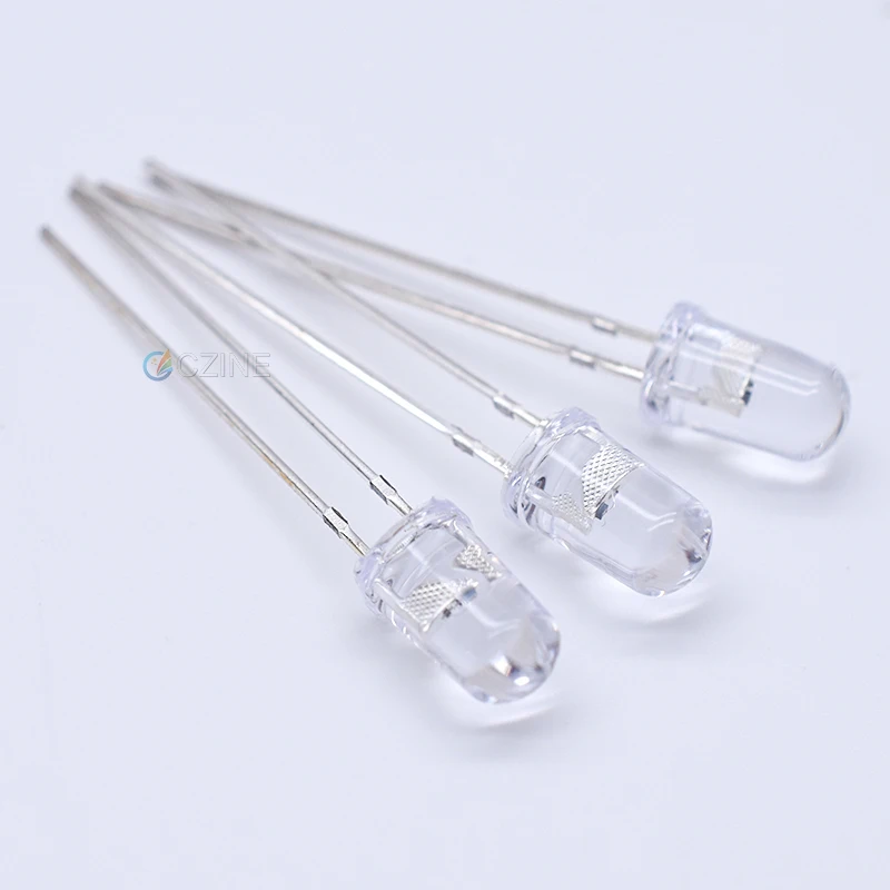 1000pcs/bag 3mm 5mm 8mm 10mm Rgb 2 Pins Fast Slow Flashing Round Water Clear Diffuse Fullcolor Led Diode