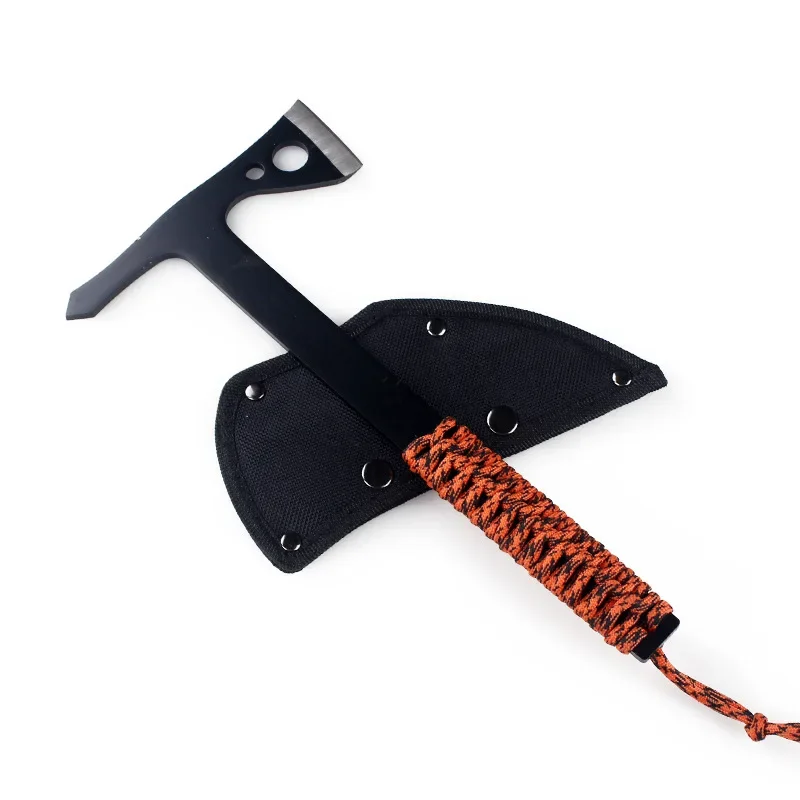 Outdoor Multipurpose Axe Camping Tactical Logging Firewood Axe Camping Woodworking Axe