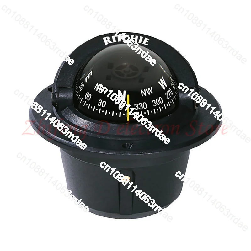 Ritchie for Boats Magnetic Compass B-51/ F-50WT/ B-81WM /X-10B-M, Yacht Compass, Yacht Accessories